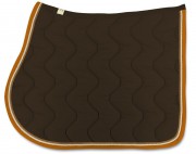 Cotton Saddle Pad-Wave Stitching-customizable - RG Italy