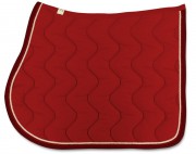 Bingo Saddle Pad-Wave Stitching-customizable - RG Italy