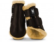 configurator-dressage-horse-boots-front-with-lambskin-lining-Mattes-Mattes
